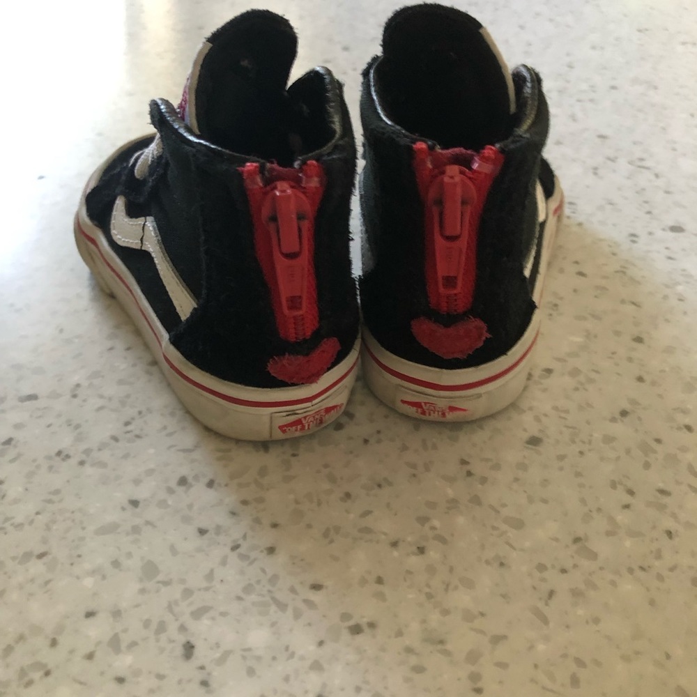 Toddler girl vans size 5